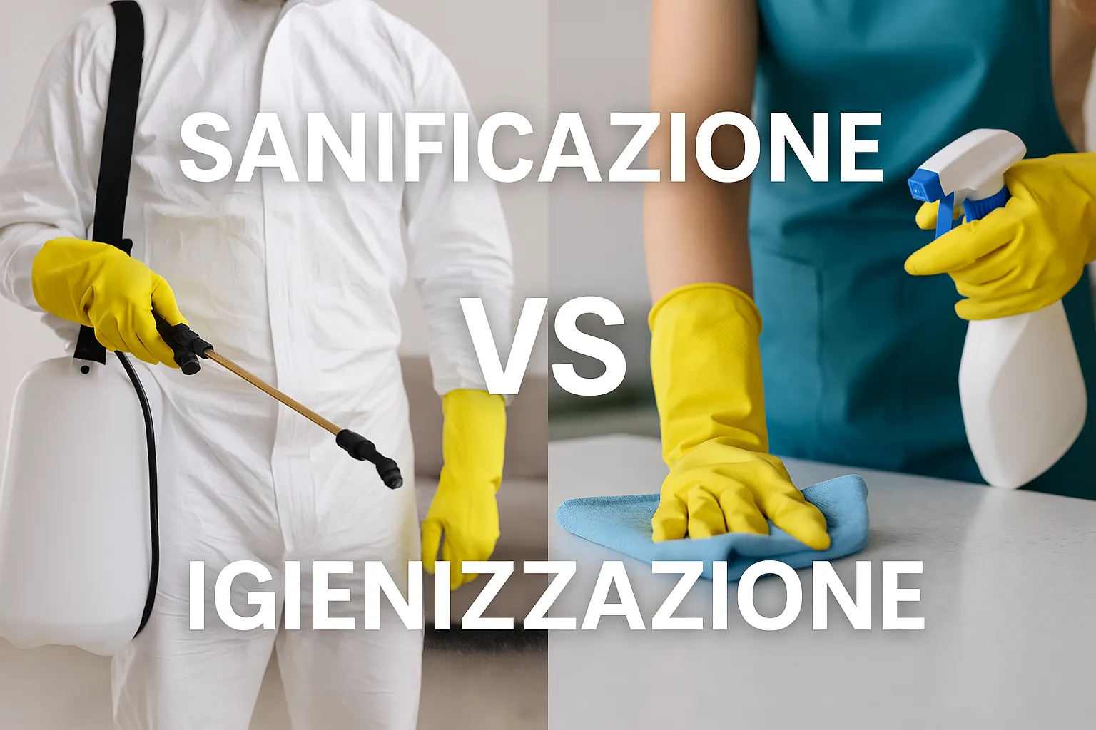 Sanificazioni vs Igienizzazioni: cosa cambia davvero?